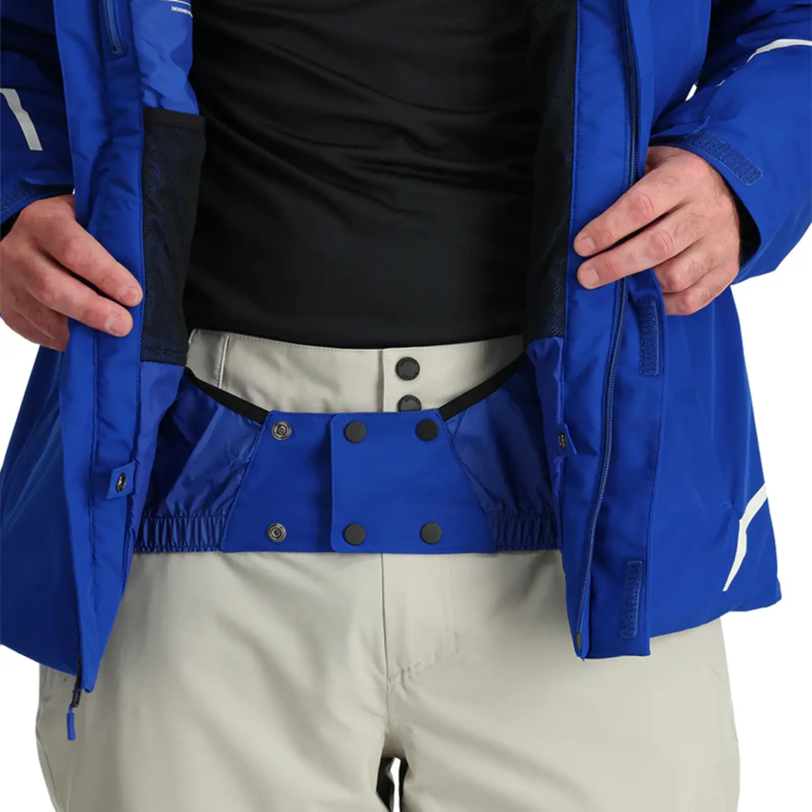 Spyder SPYDER MENS COPPER JACKET ELECTRIC BLUE MEDIUM