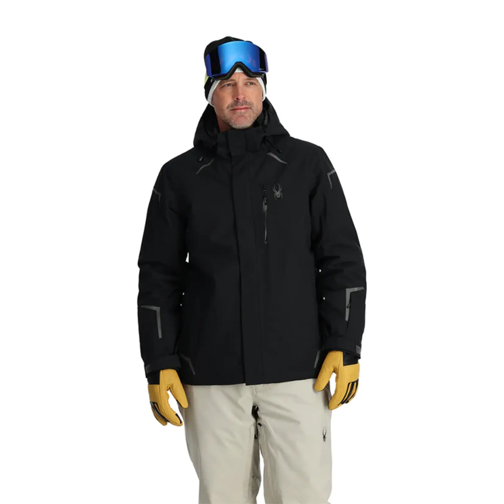 Spyder SPYDER MENS COPPER JACKET BLACK SMALL