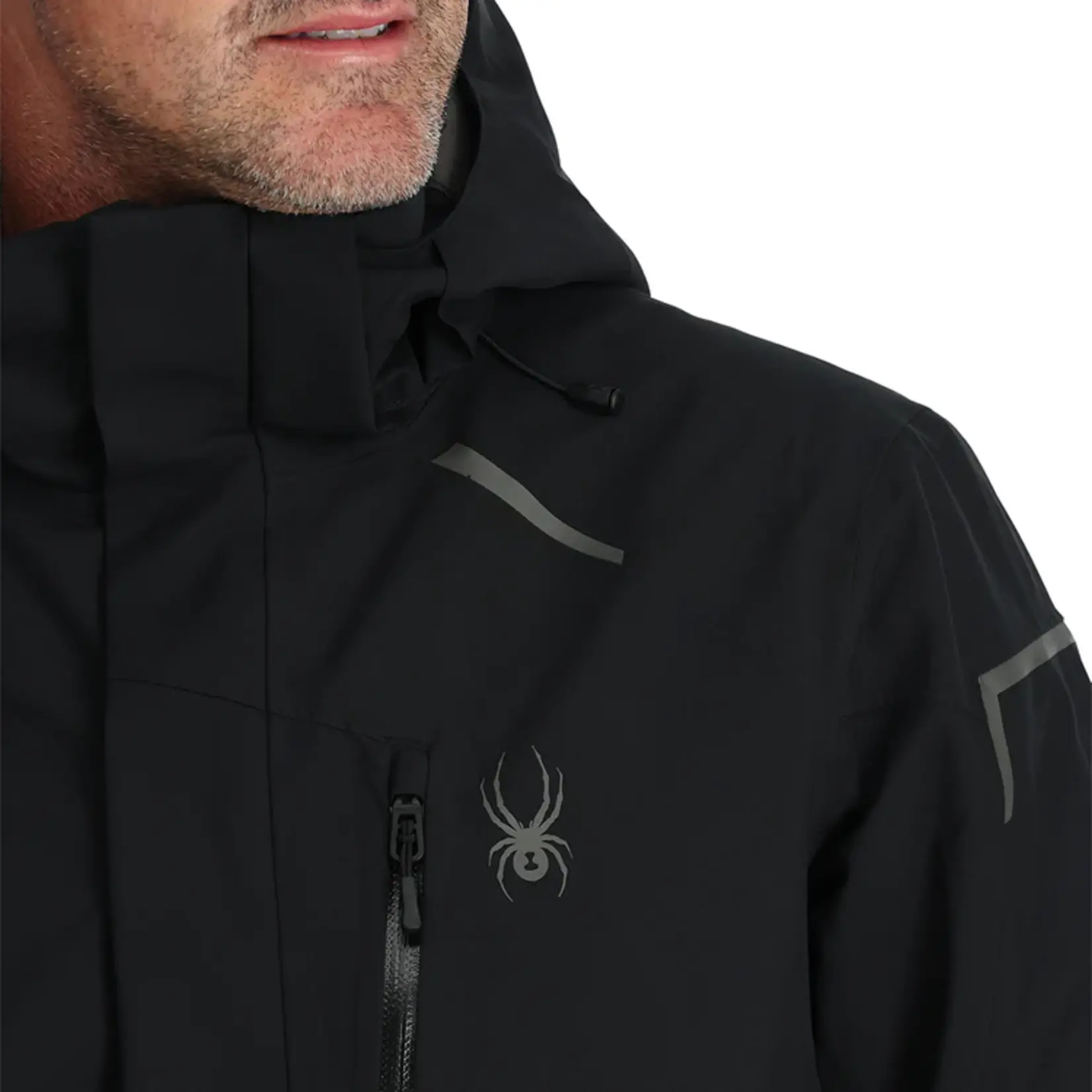 Spyder SPYDER MENS COPPER JACKET BLACK SMALL