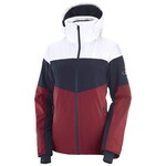 Salomon SALOMON LADIES SLALOM JACKET WHITE/NIGHT SKY X-SMALL