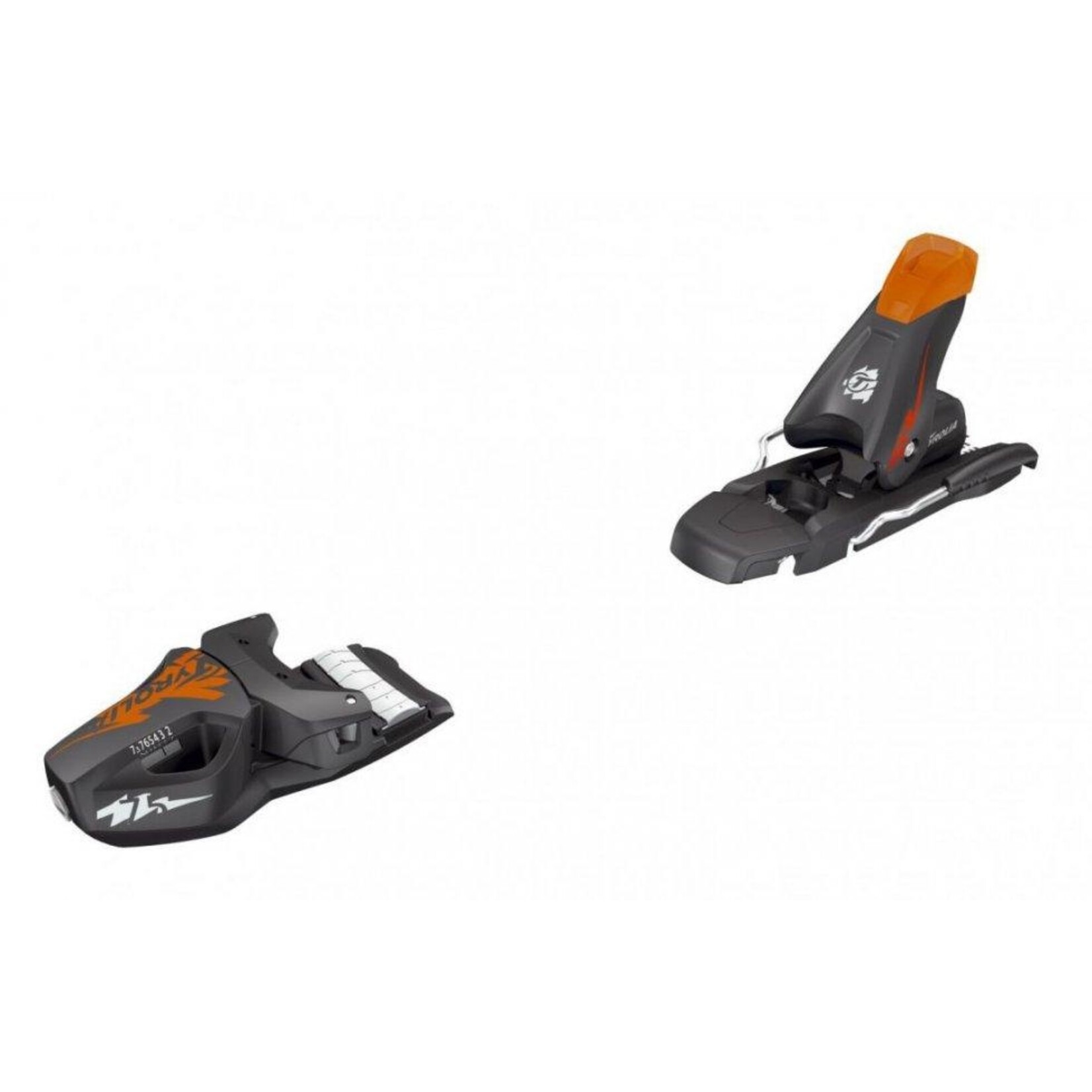 Tyrolia TYROLIA SX 7.5 AC BINDING BLACK/ORANGE BRAKE 90