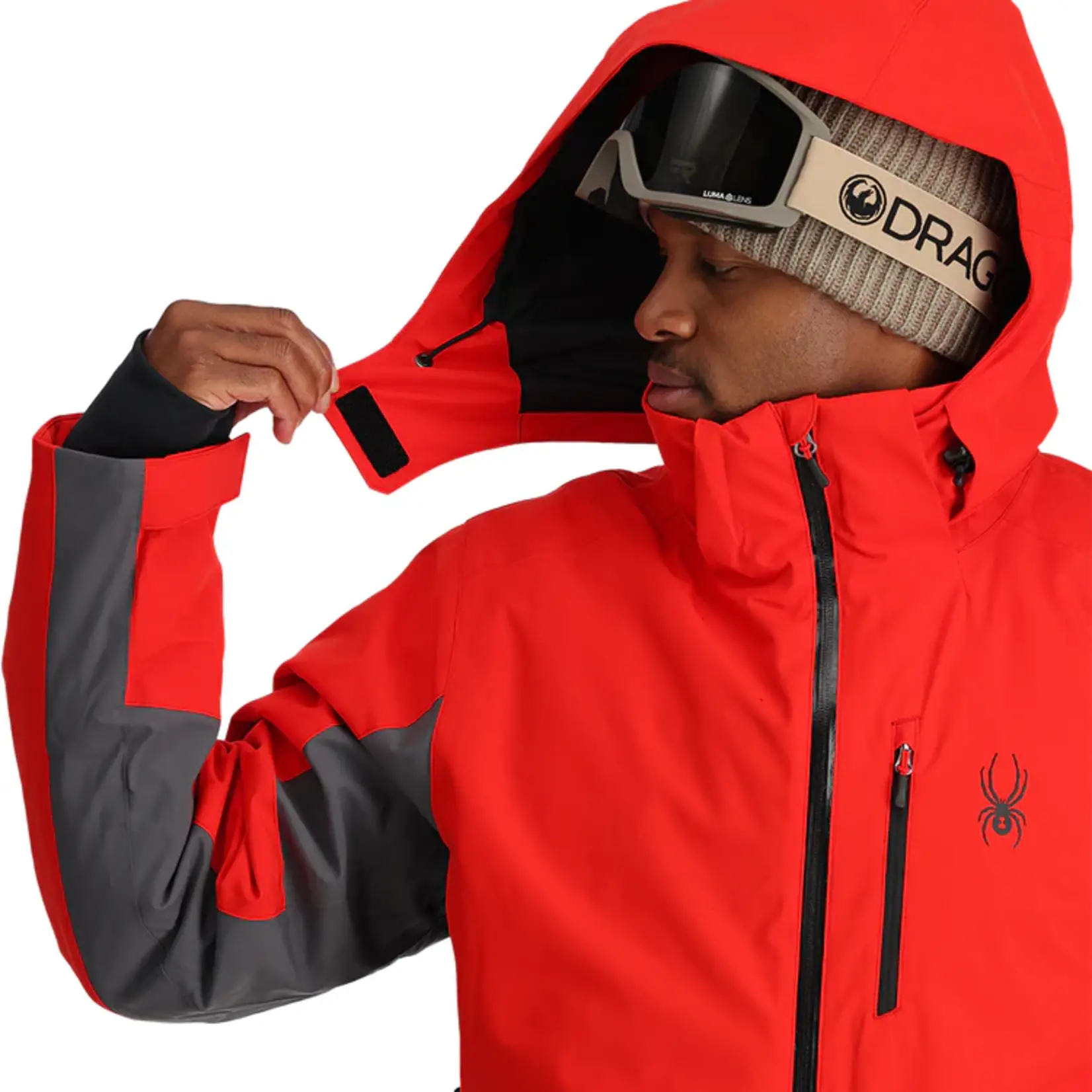 Spyder SPYDER MENS VERTEX JACKET VOLCANO LARGE
