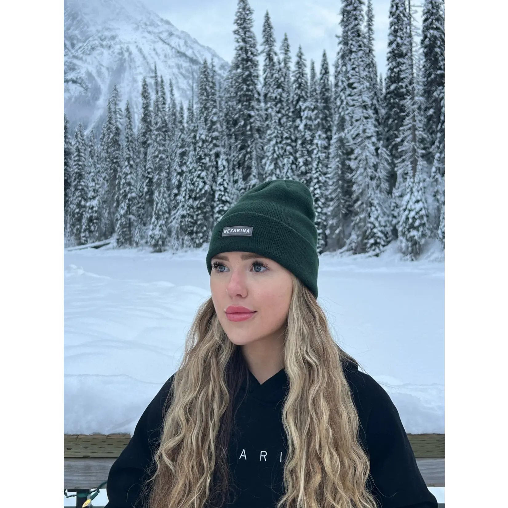 Nexarina NEXARINA  ADLEY BEANIE - GREEN -  O/S