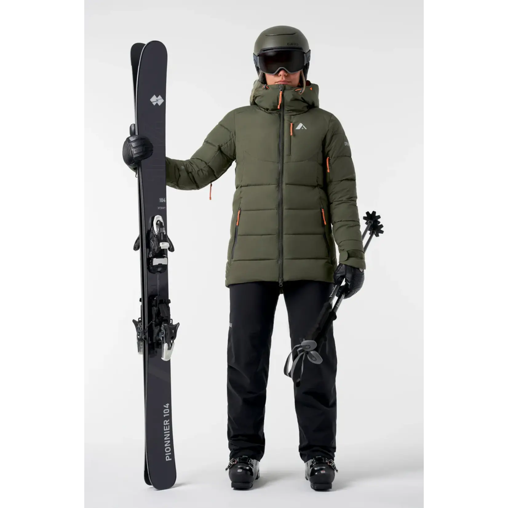 Orage ORAGE WOMENS RIYA SYNTHETIC DOWN JACKET BOREAL L