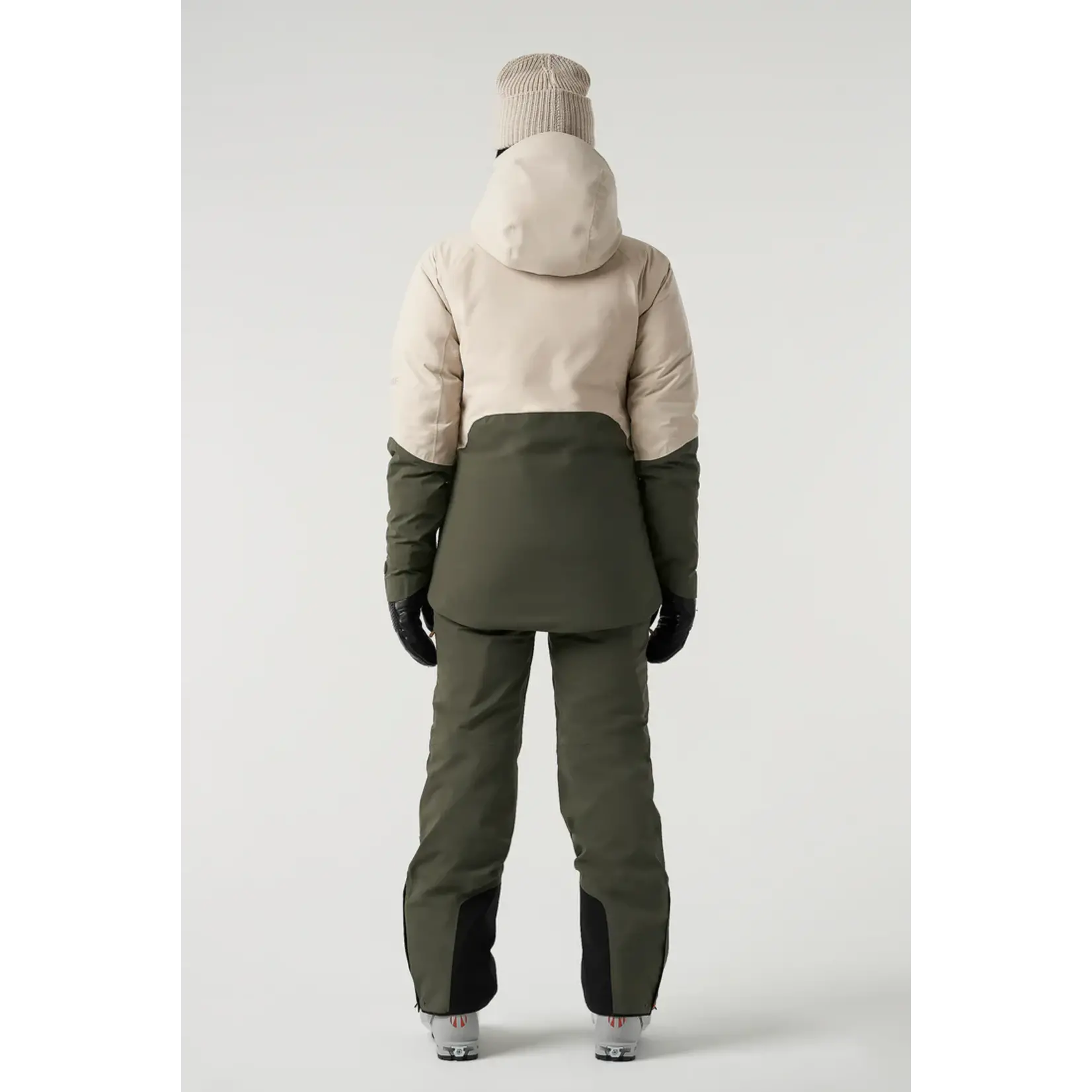 Orage ORAGE WOMENS NINA HYBRID INSULATED JACKET DARK BIRCH M