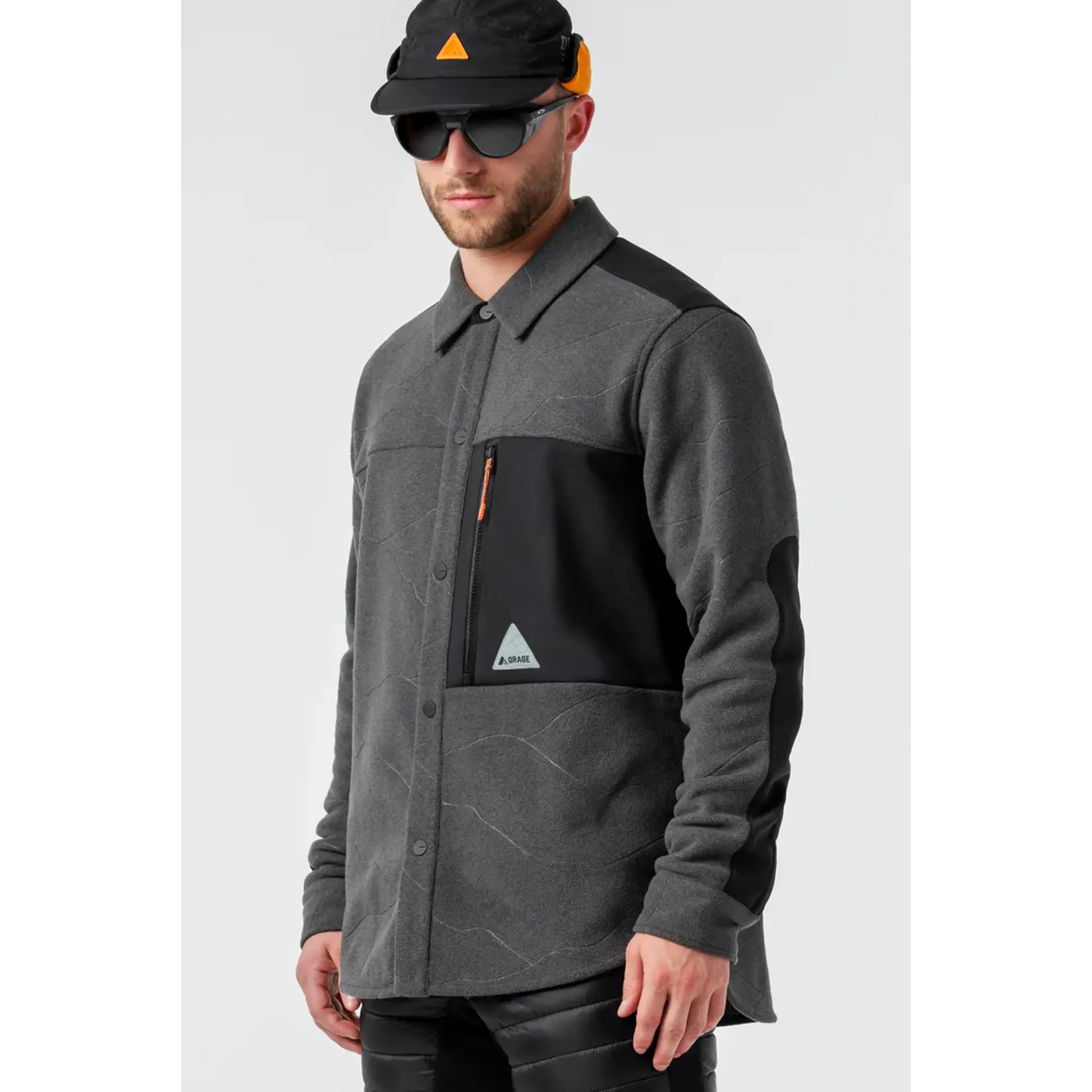 Orage ORAGE UNISEX HUNTER FLEECE SHIRT BLACK M