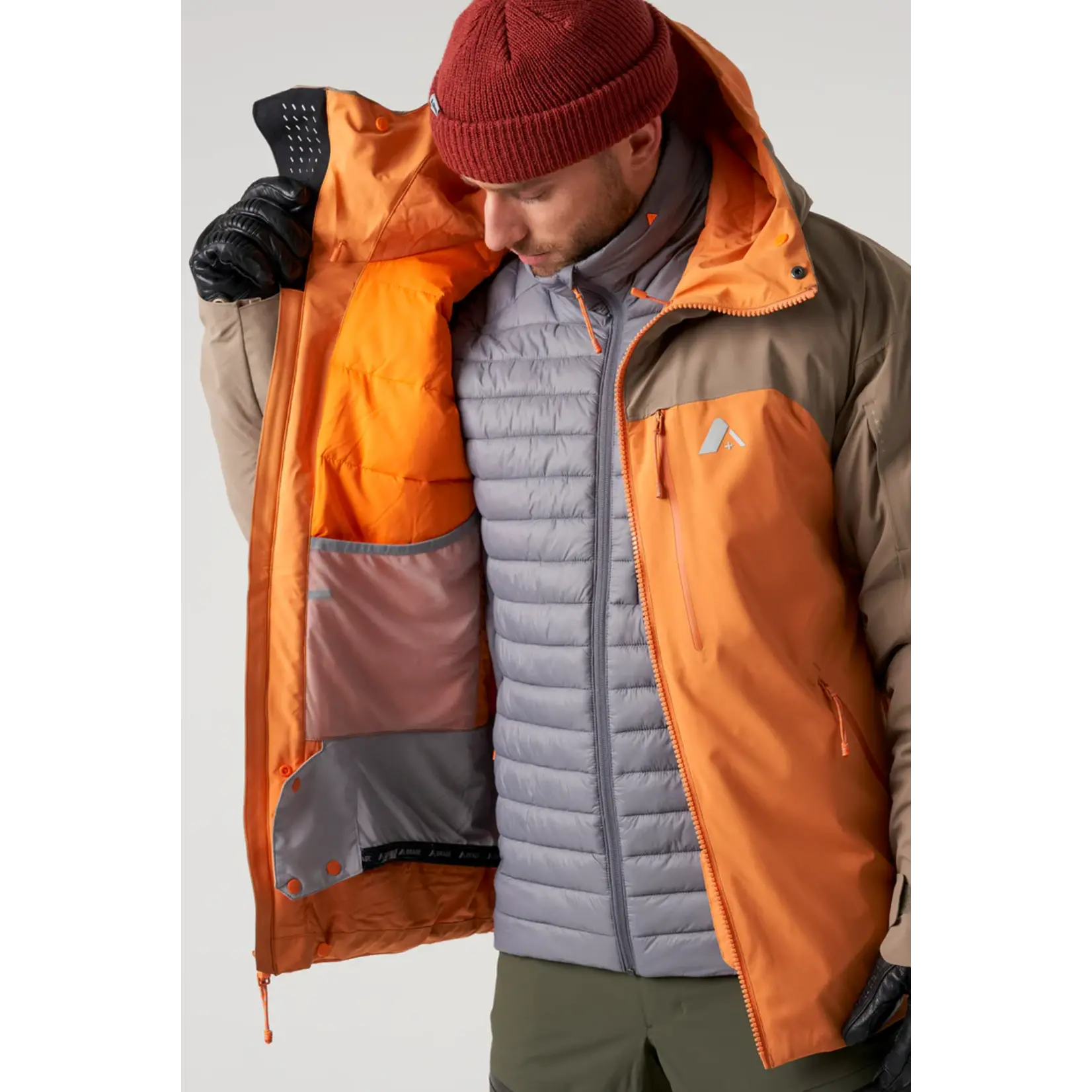 Orage ORAGE MENS MILLER HYBRID INSULATED JACKET FLARE M
