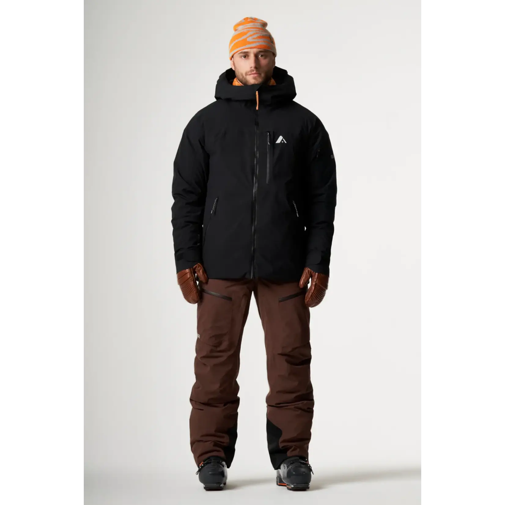 Orage ORAGE MENS MILLER HYBRID INSULATED JACKET BLACK L