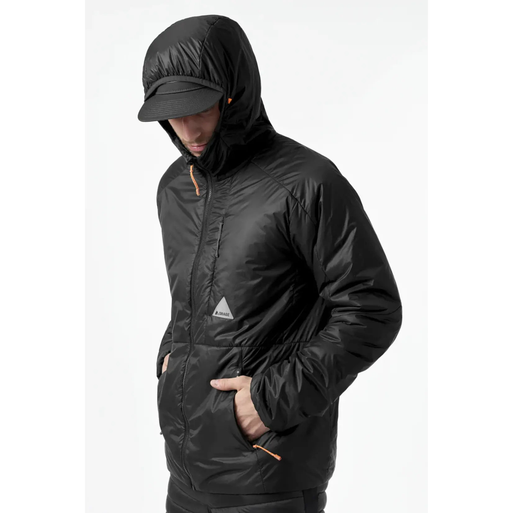 Orage ORAGE MENS ALTITUDE GILLTEK HOODIE JACKET BLACK XL