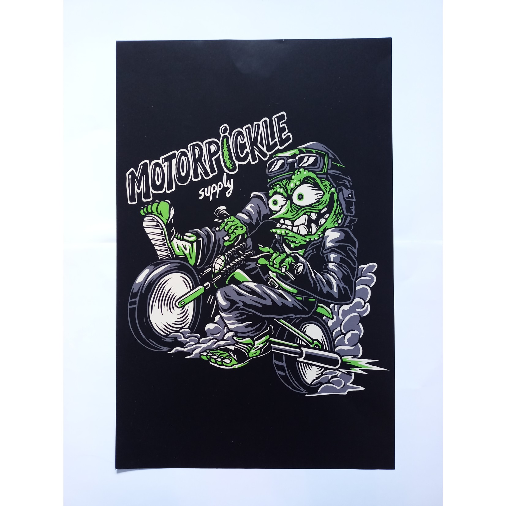 Motorpickle Supply Pickle Rider Poster (11x17")
