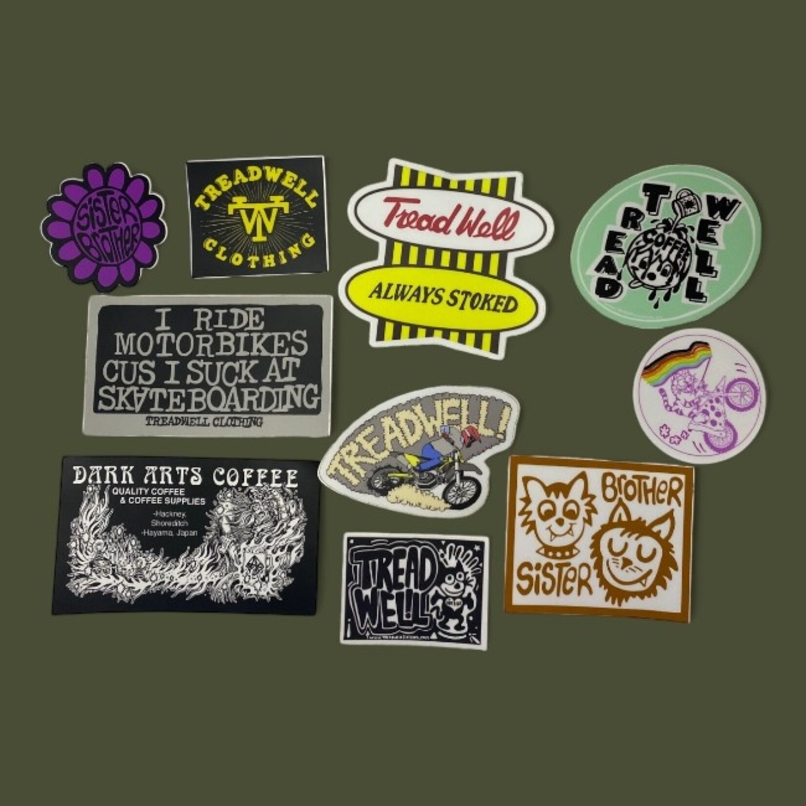 Treadwell WS Tready & Friends Sticker Bomb 10pk