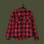Old Soul Ladies Large Red Check Riding Shirt