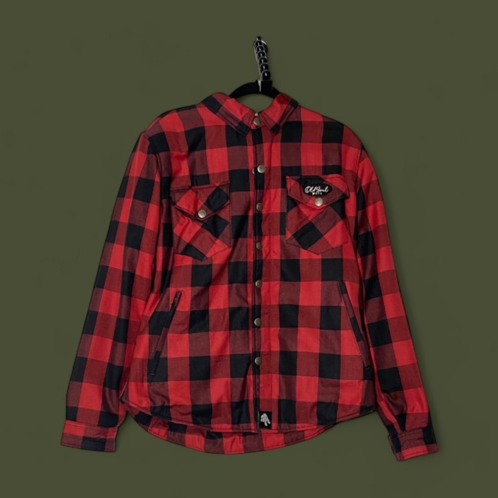 Old Soul Ladies Large Red Check Riding Shirt