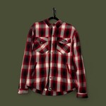 Old Soul Men’s Large Red Plaid Riding Shirt