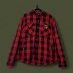 Old Soul Men’s 2XL Red Check Riding Shirt