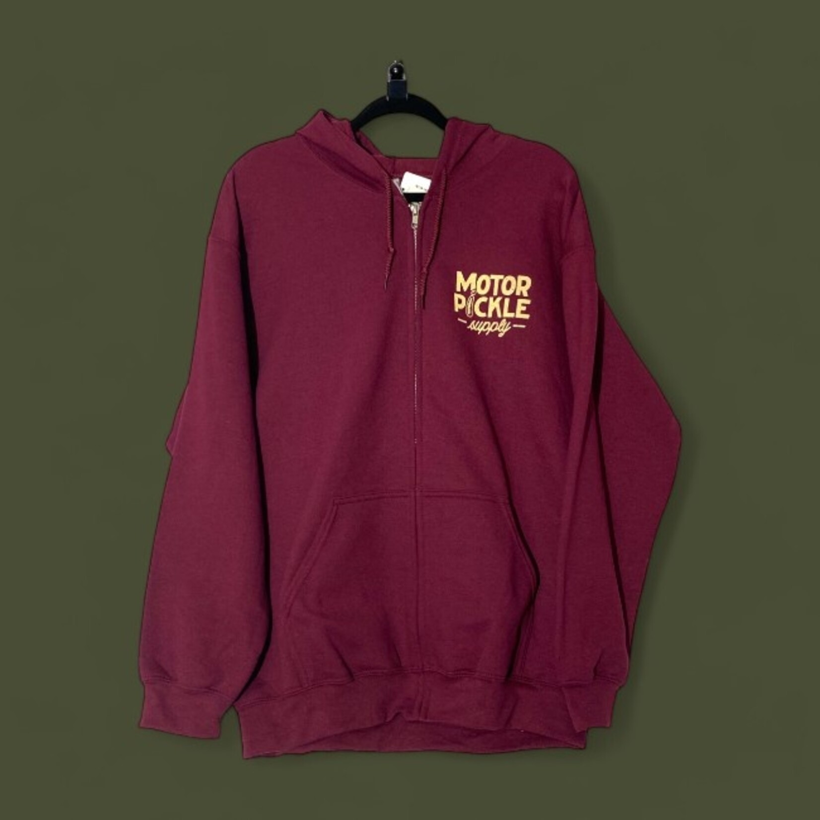 Motorpickle Supply Motorpickle New Logo Zip-up Hoodie