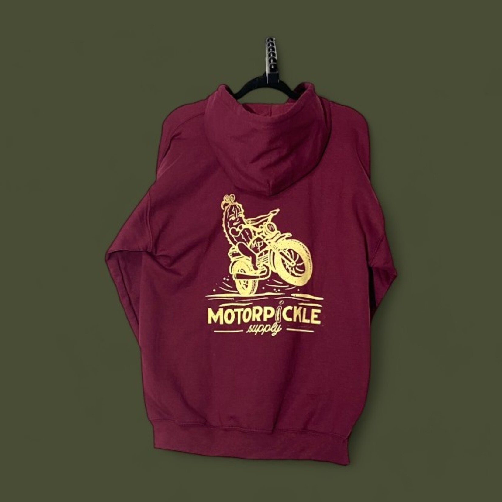 Motorpickle Supply Motorpickle New Logo Zip-up Hoodie