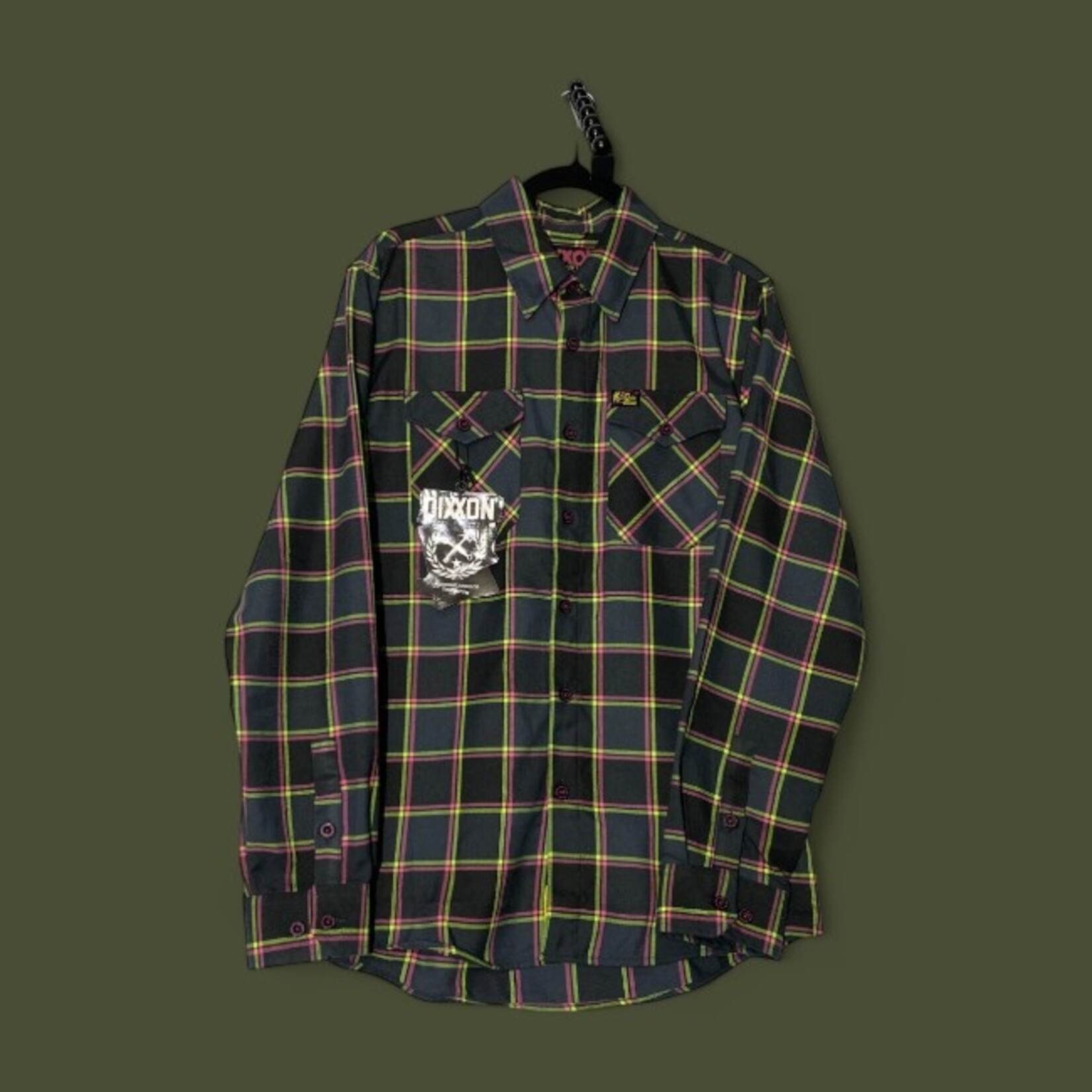 Dixxon Dixxon Punk Rock Museum Flannel