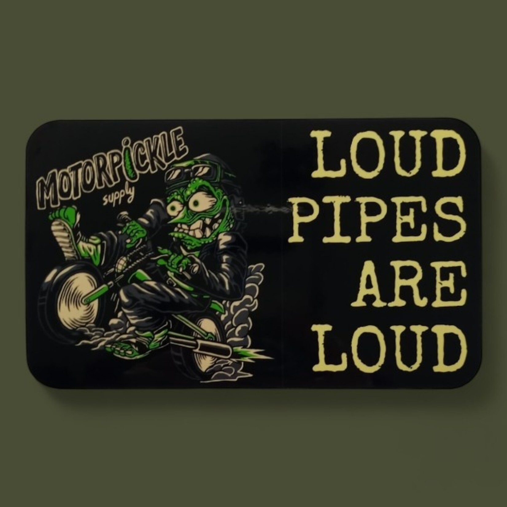 Motorpickle Supply Pickle Rider Sticker