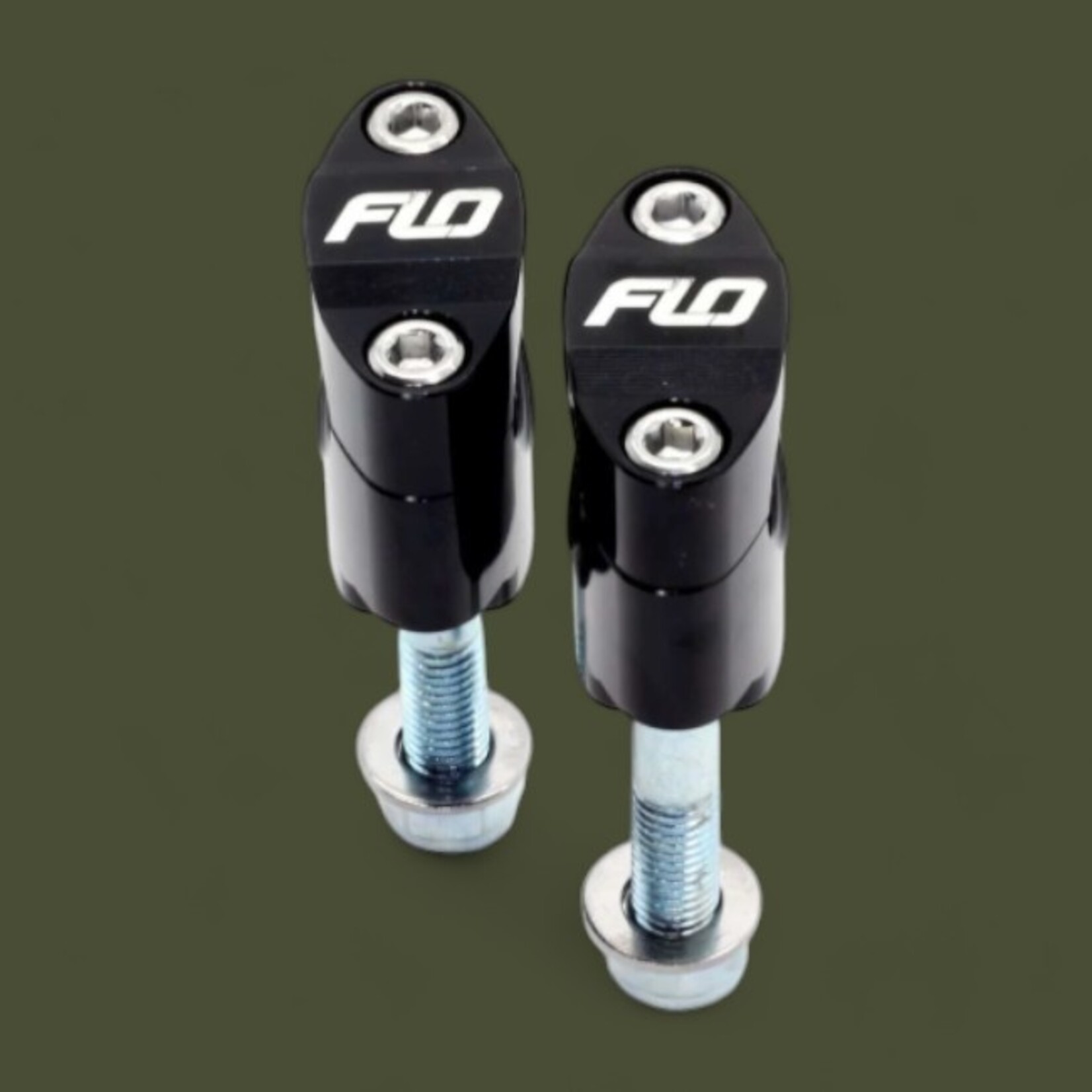 Flo Motorsports Handlebar mount - FLO700BLK - UNI. OS 1-1/8" handlebar mount