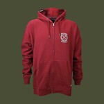 Dixxon Dixxon Sturgis Sketchy Crest Zip-Up Hood