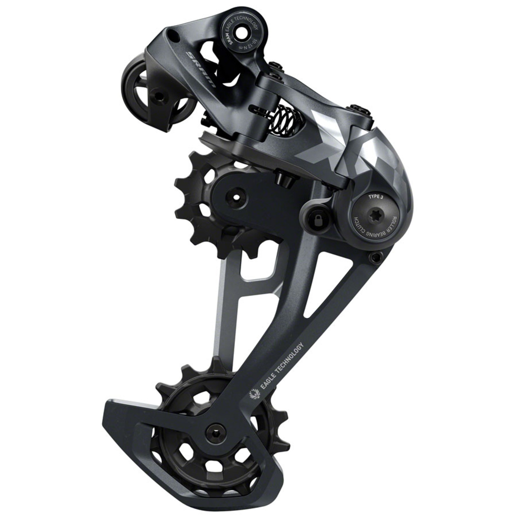 SRAM X01 Eagle Rear Derailleur - 12-Speed, Long Cage, 52t Max, Lunar