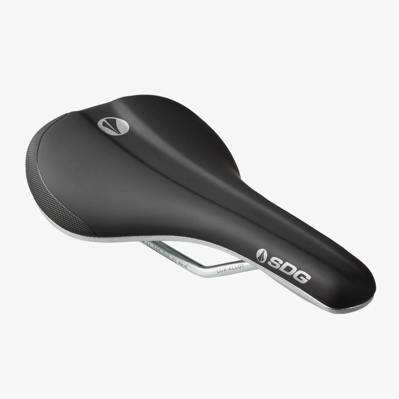 SDG SDG Bel-Air V3 Saddle - PVD Coated Lux-Alloy, Black/Silver, Sonic Welded Sides, Limited Edition Galactic