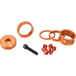 Wolf Tooth BlingKit: Headset Spacer Kit 3, 5,10, 15mm, Orange