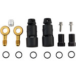 Jagwire Pro Quick-Fit Adapters for Hydraulic Hose - Fits SRAM Guide R/RS/RSC/Ultimate and Avid Juicy 5/7/Carbon/Ultimate