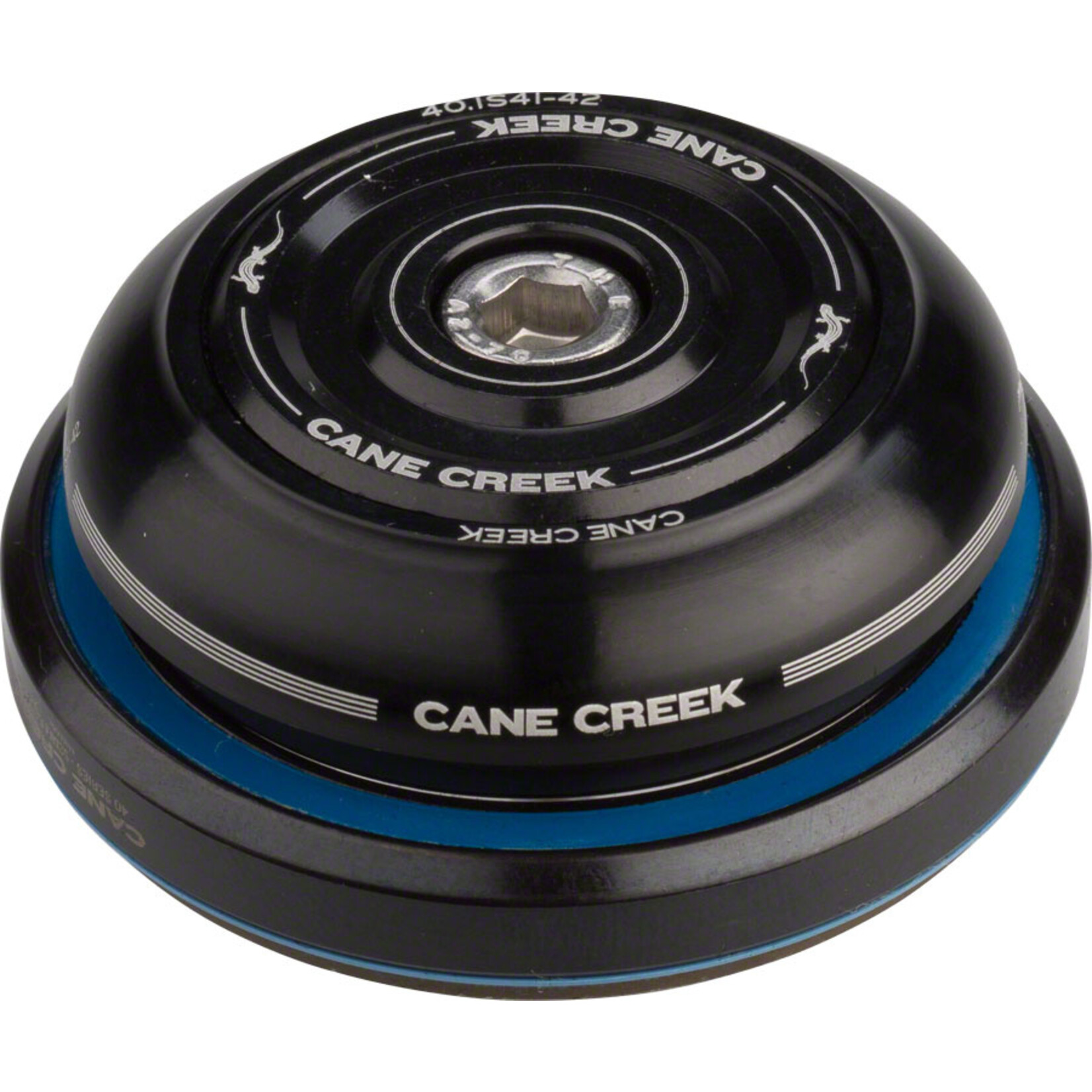 Cane Creek 40 IS41/28.6 IS52/40 Short Cover Headset, Black