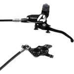 Hope Hope Tech 4 E4 Disc Brake and Lever Set - Front, Hydraulic, Post Mount, Black