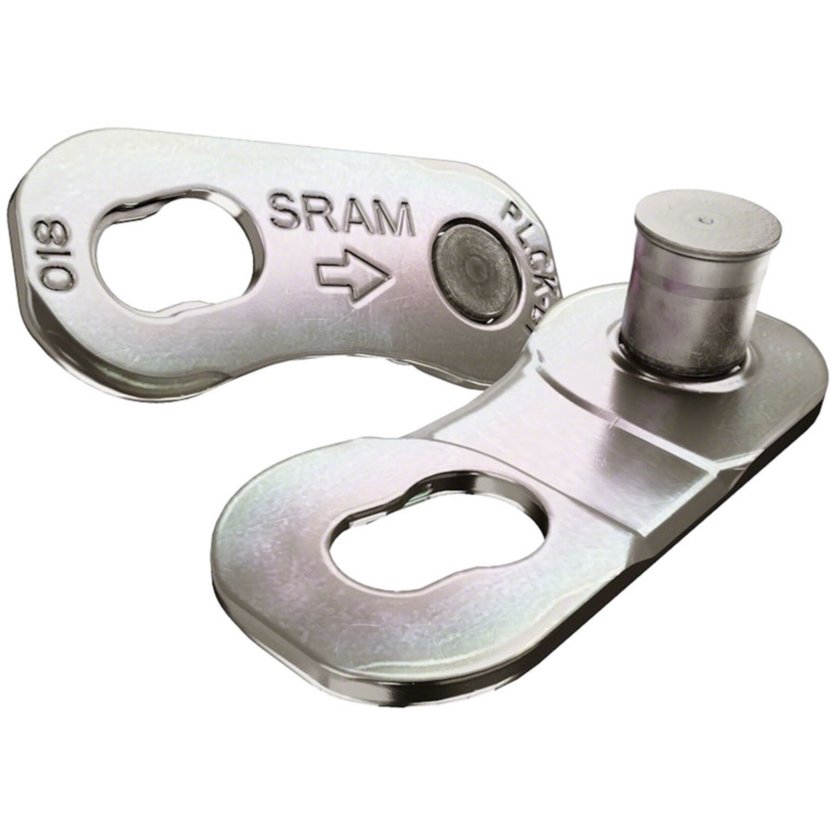 SRAM AXS PowerLock Link for 12-Speed Road Chains, Silver, Card/2