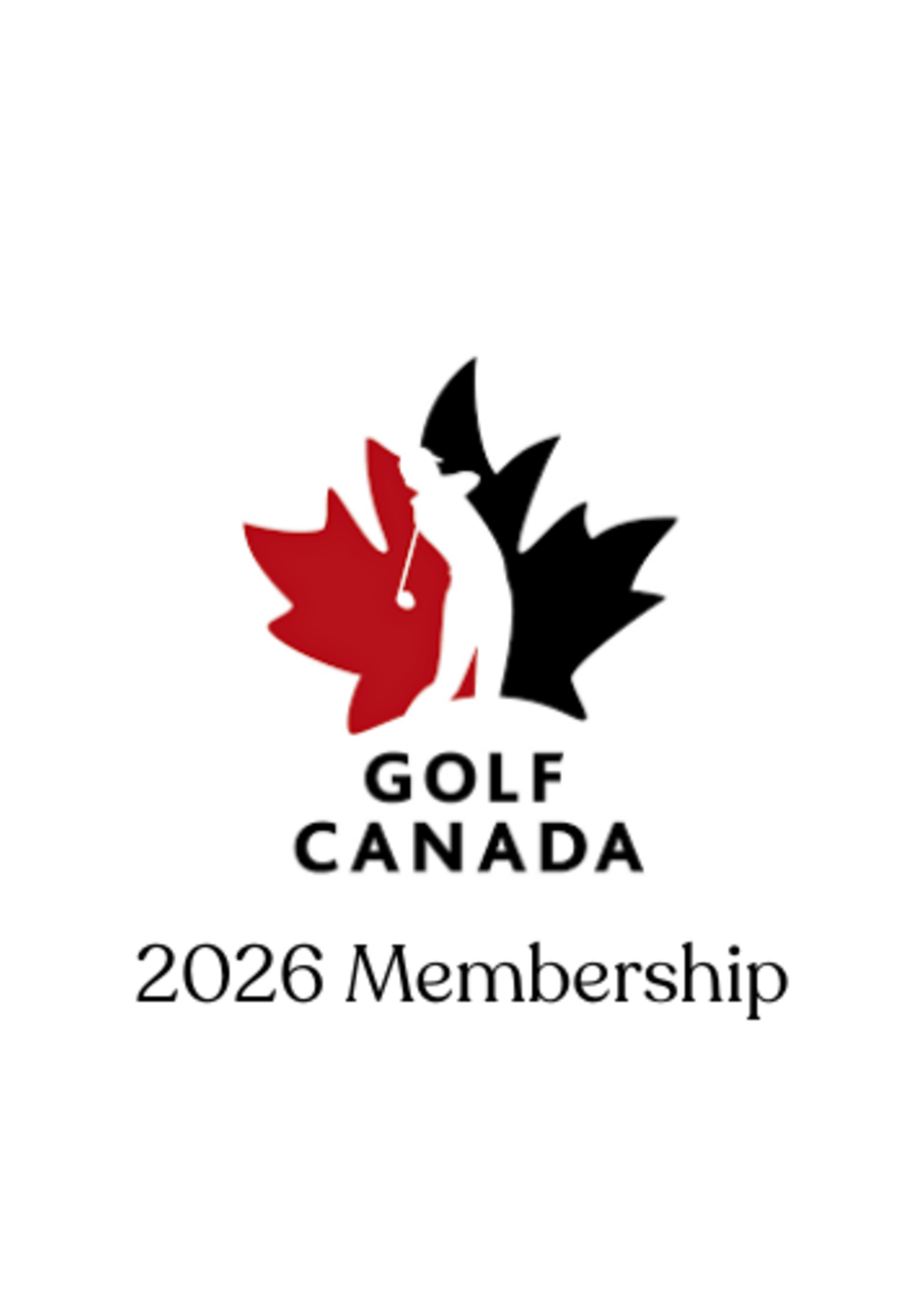 Golf Canada Membership