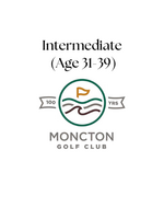 Intermediate Membership (31-39) - Intermediate Member Ages 31-39 - (existing members only)