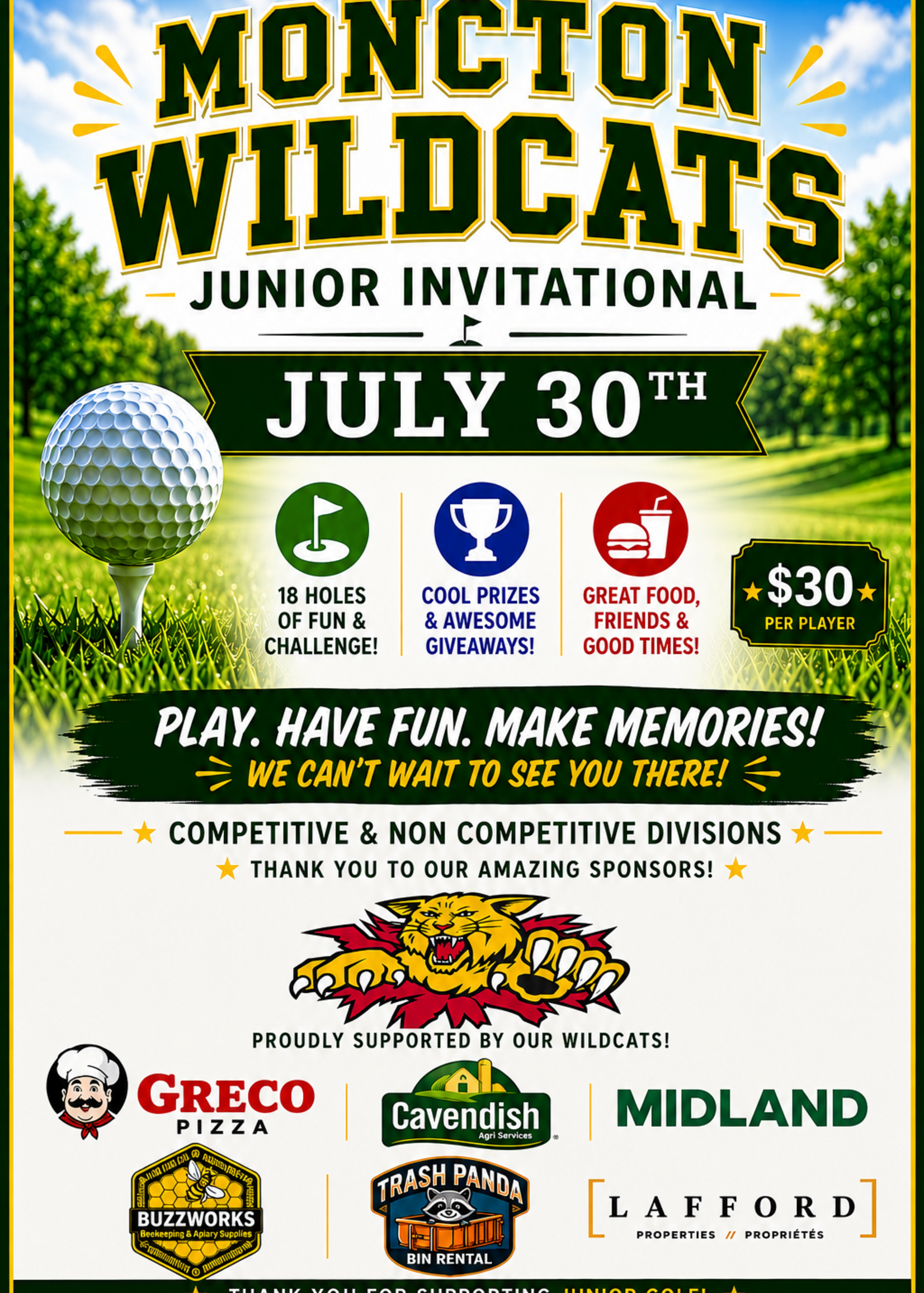 Junior Invitational Entry