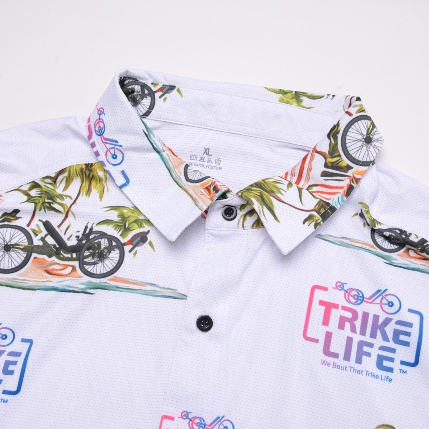 Trike Life Trike Life Hawaiian Print (BLENDED LOGO)