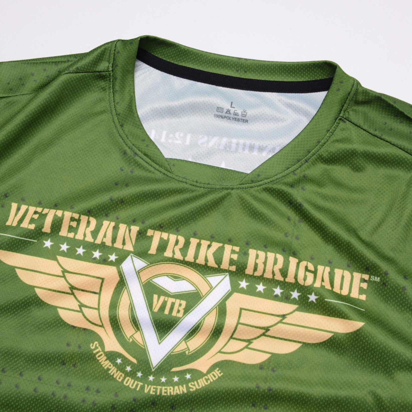 Veteran Trike Brigade Veteran Trike Brigade Civilian Support Squad Long Sleeve Shirt