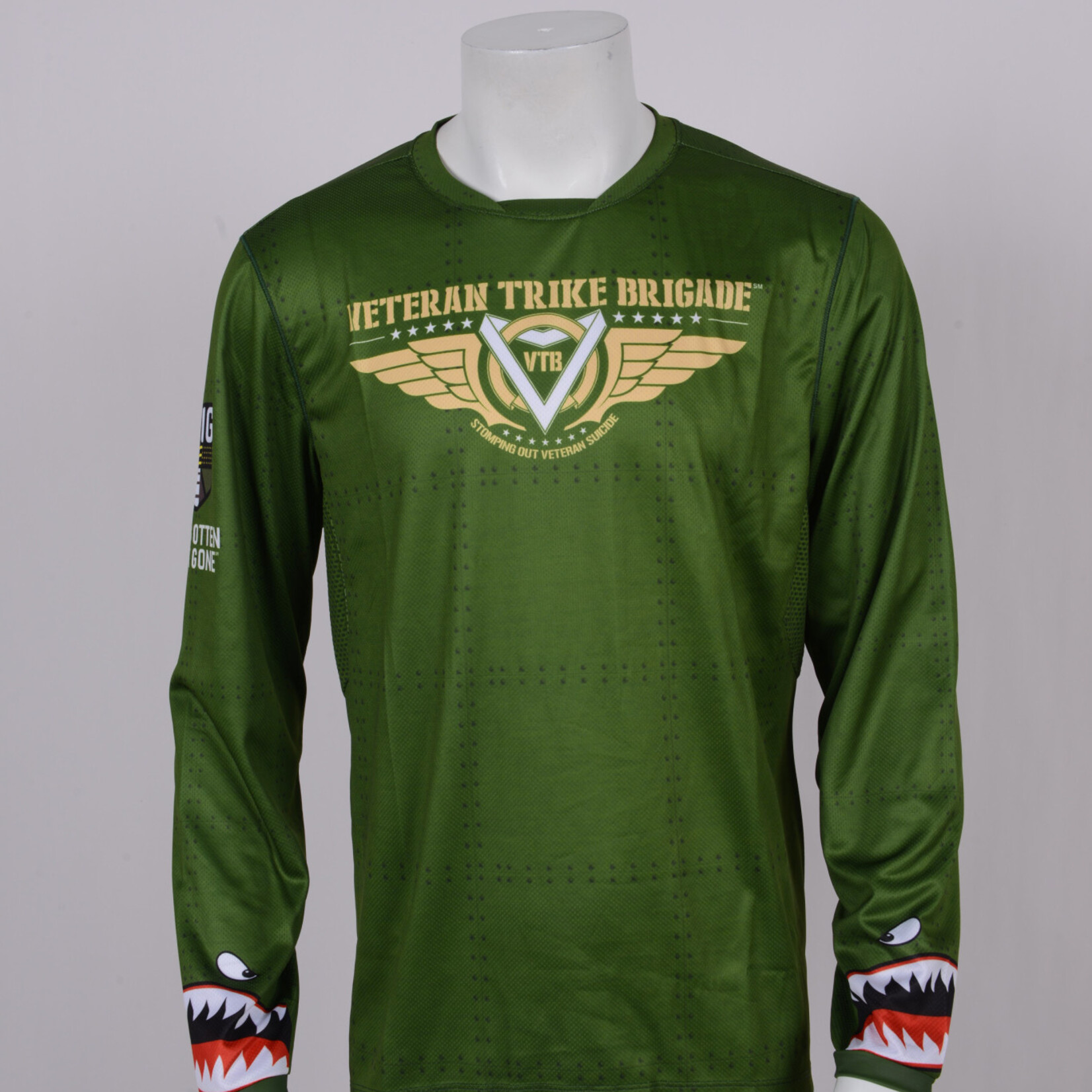 Veteran Trike Brigade Veteran Trike Brigade Civilian Support Squad Long Sleeve Shirt