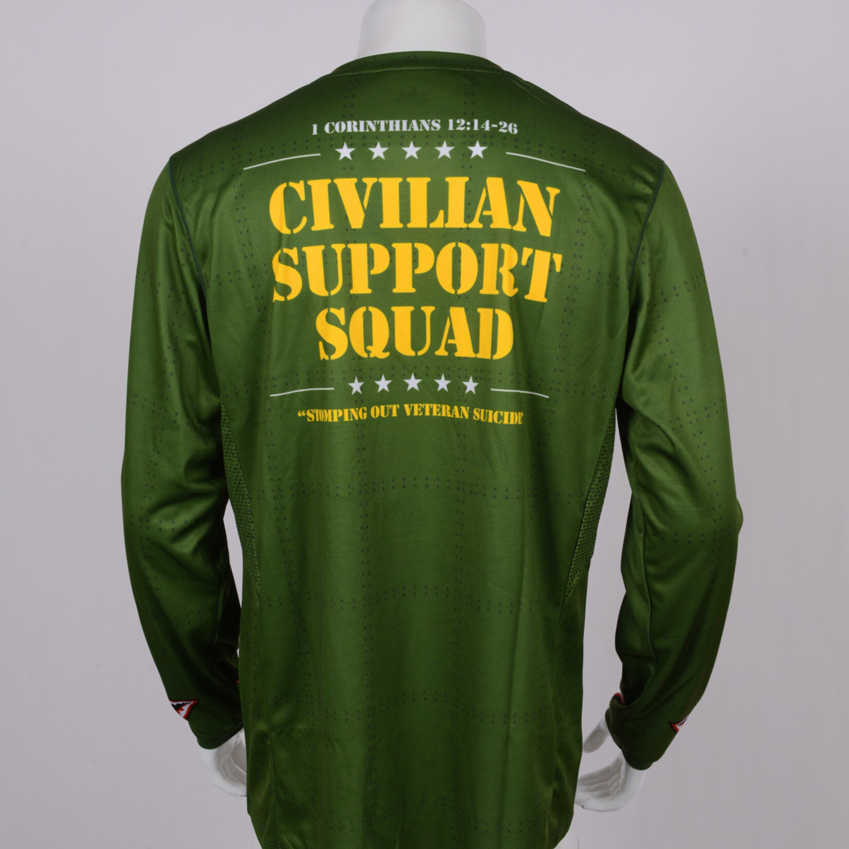 Veteran Trike Brigade Veteran Trike Brigade Civilian Support Squad Long Sleeve Shirt