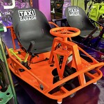 Taxi Garage TAXI GARAGE - STAGE 5 XL - Fluorescent Orange  w/Orange Steering Wheel