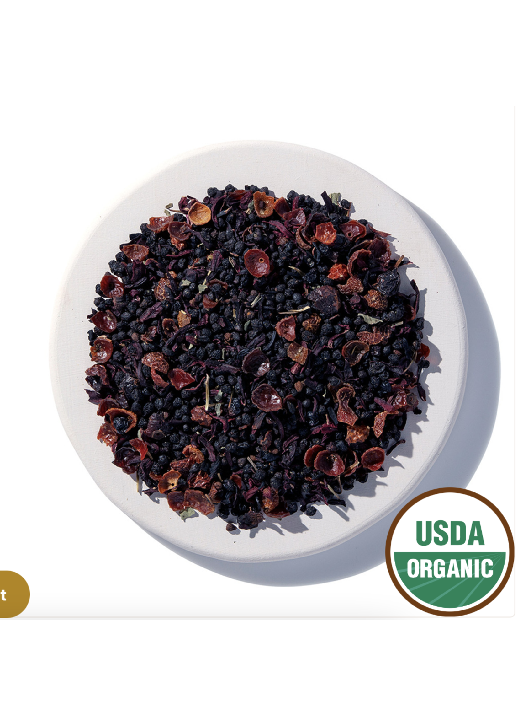Elderberry Support Herbal Tea | Loose Leaf Organic