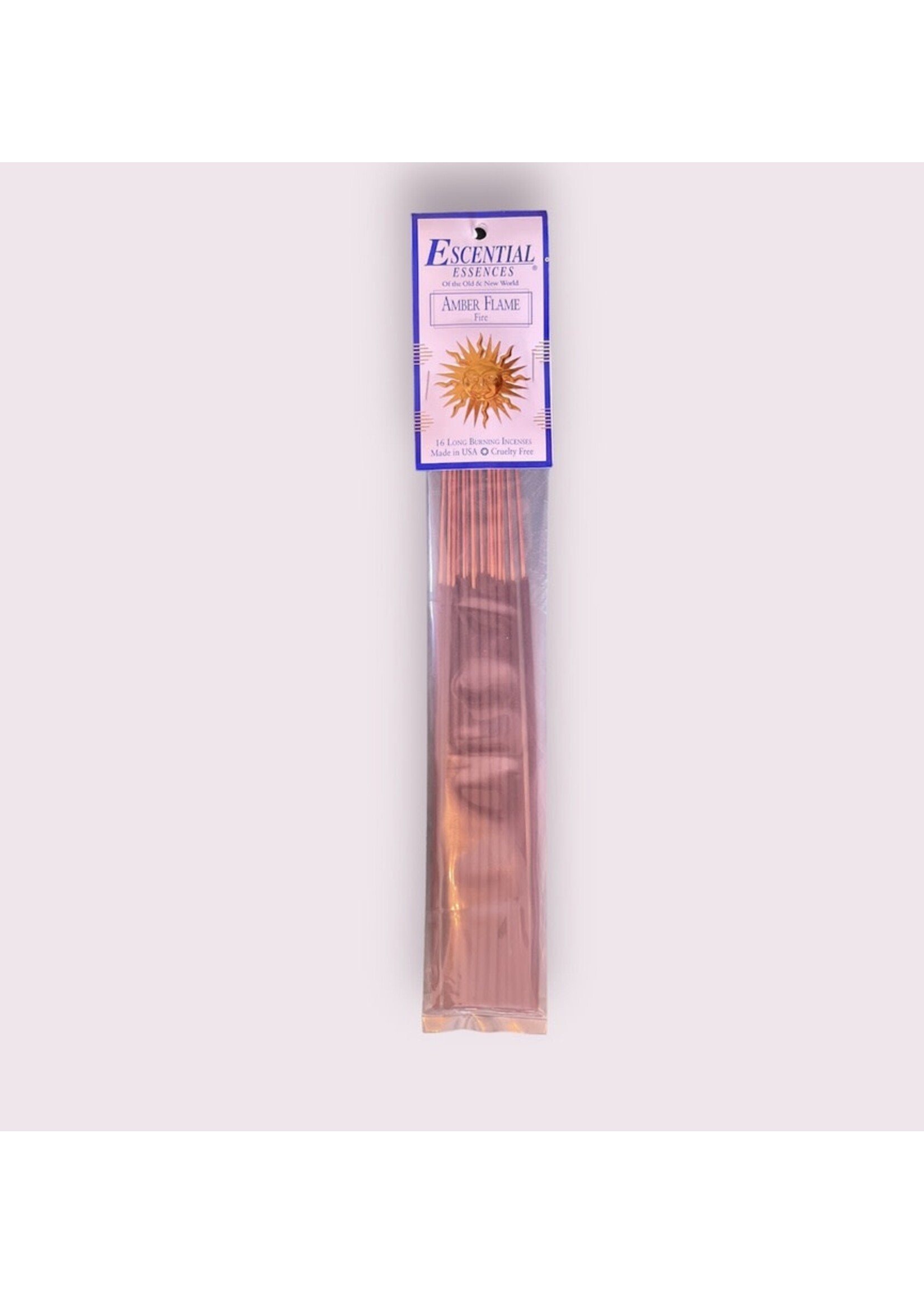 Amber Flame Stick Incense | Escential Essences