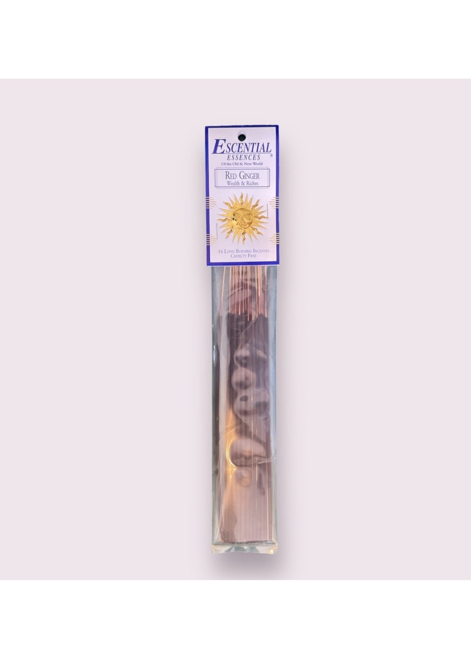 Red Ginger Stick Incense | Escential Essences