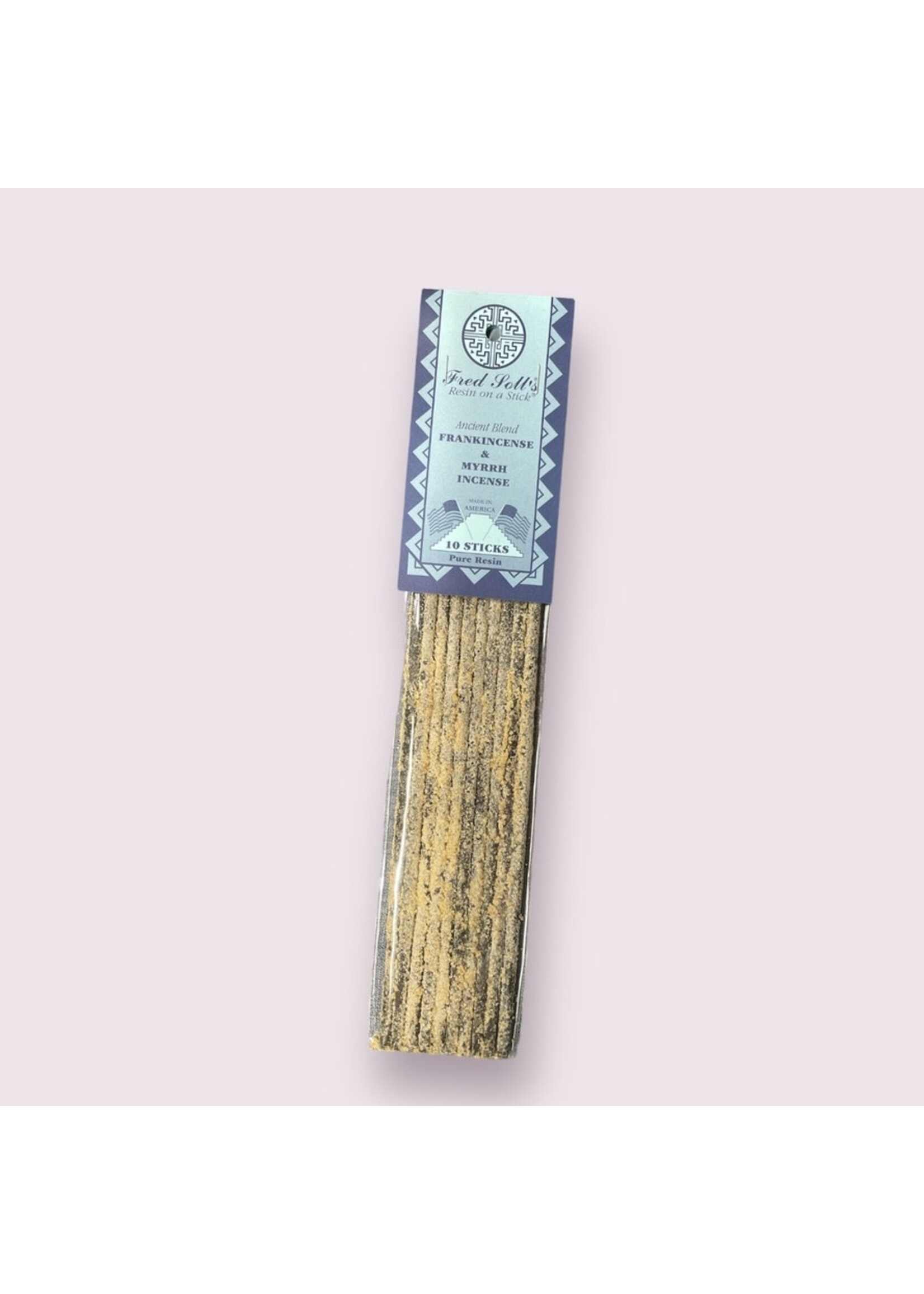 Frankincense & Myrrh  Ancient Blend | Resin Stick Incense | Fred Soll