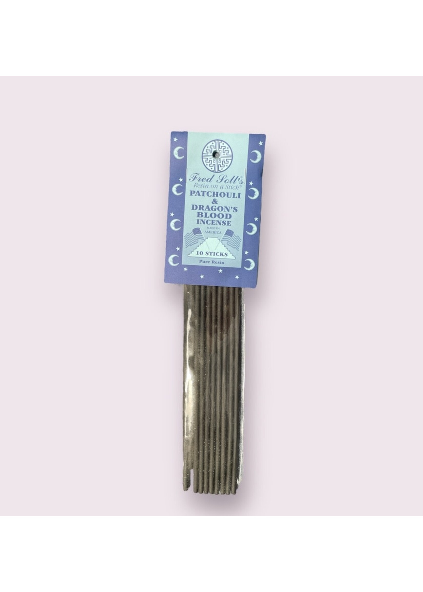 Patchouli & Dragons Blood | Resin Stick Incense | Fred Soll