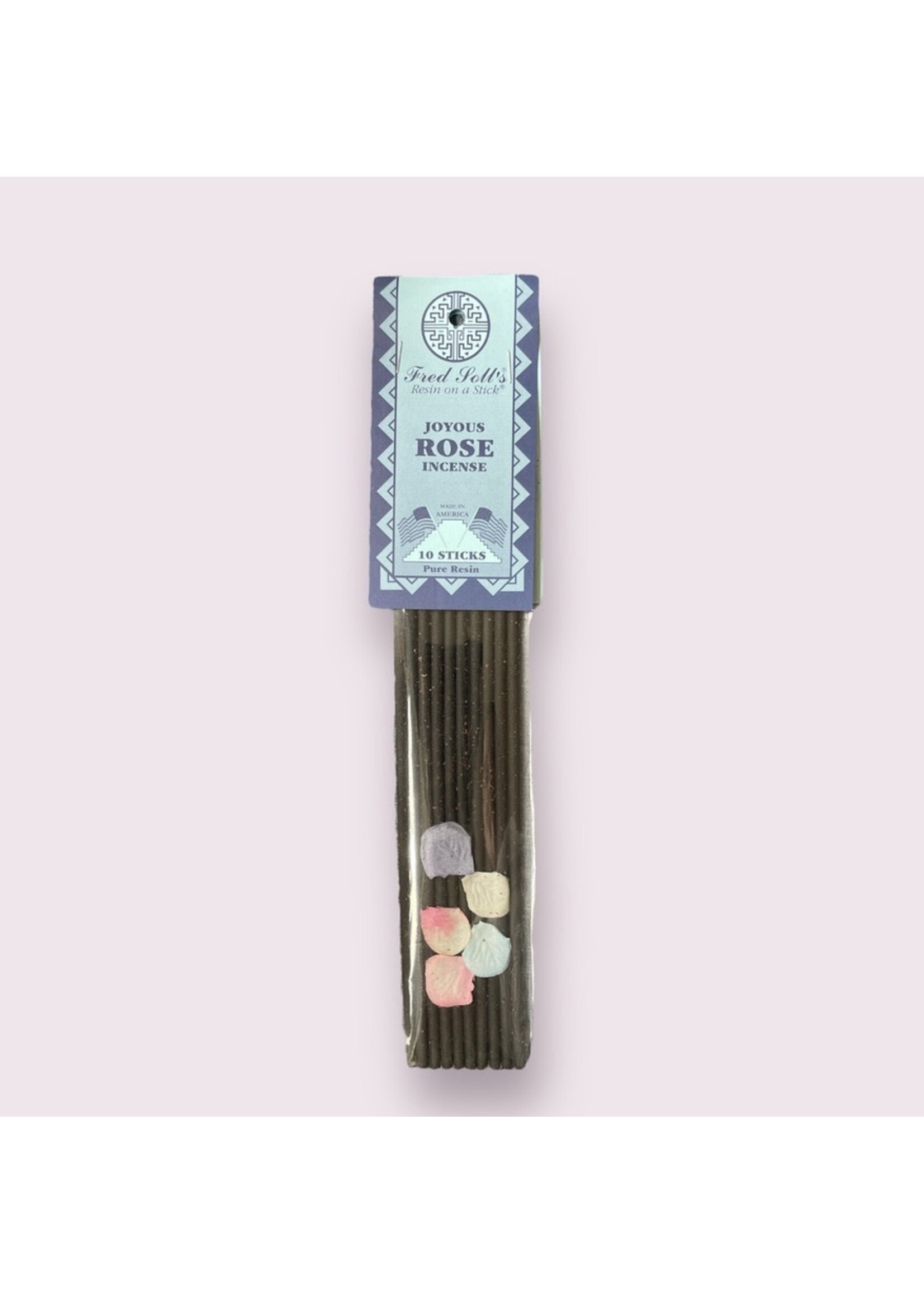 Joyous Rose| Resin Stick Incense | Fred Soll