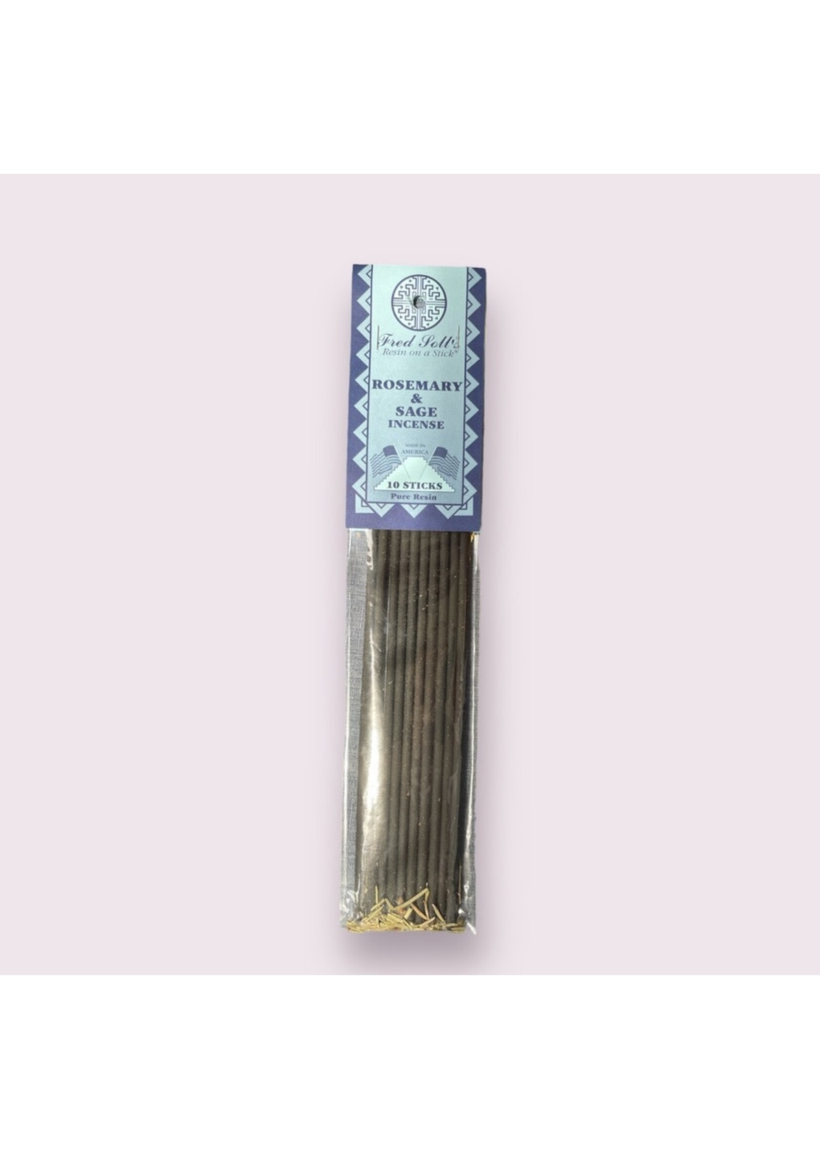 Rosemary & Sage | Resin Stick Incense| Fred Soll