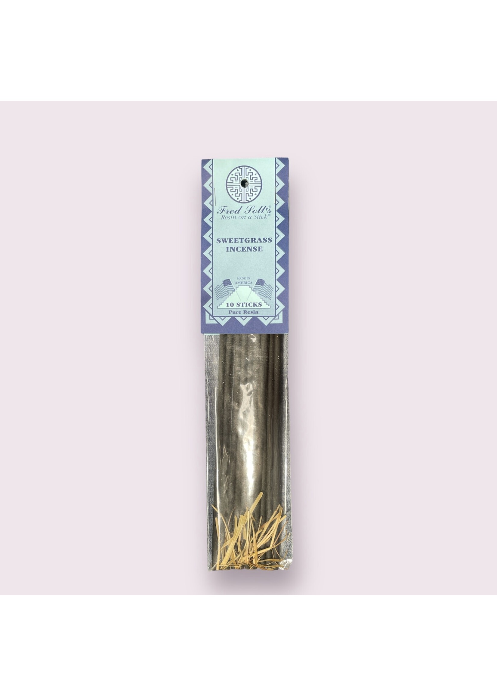 Sweetgrass | Resin Stick Incense | Fred Soll