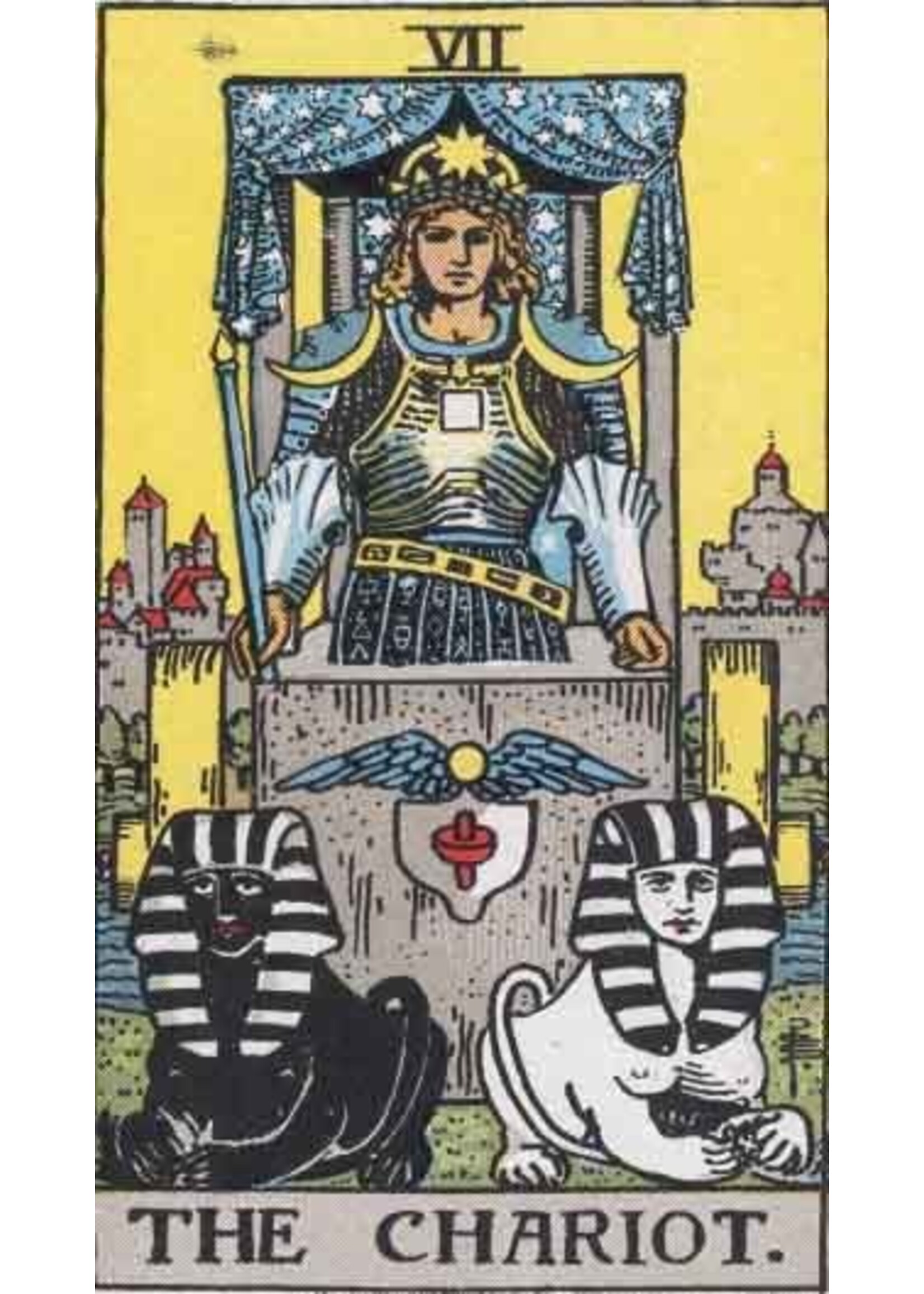 7. The Chariot | Tarot Candle