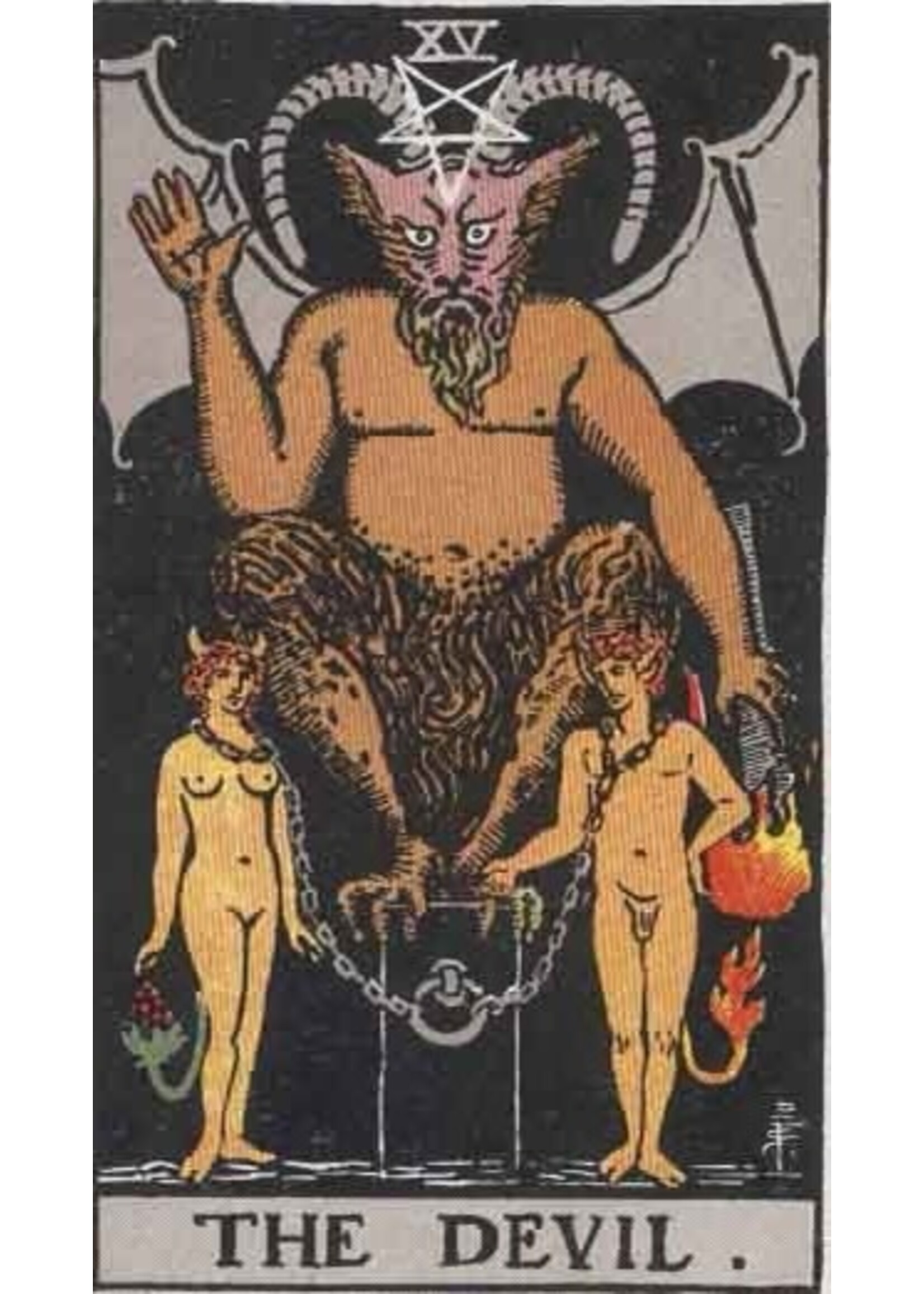 15. The Devil | Tarot Candle
